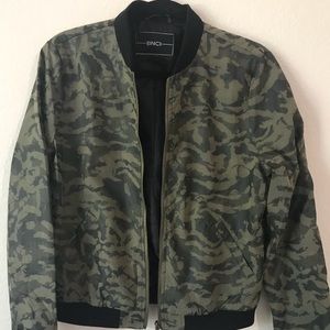BNCI by Blanc Noir Camo Bomber Jacket